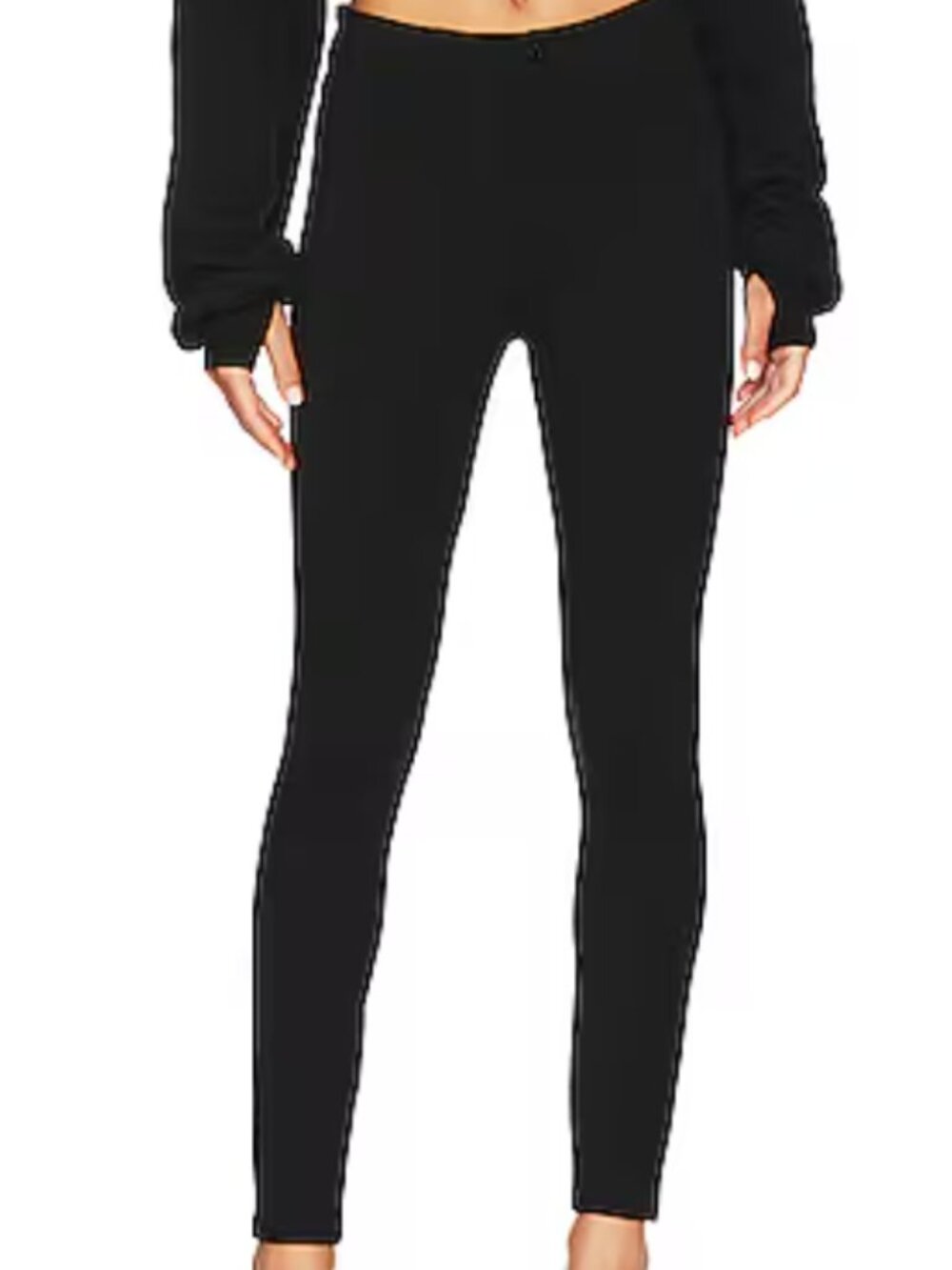 PISTOLA ALINE HIGH RISE BLACK SKINNY JEANS SIZE 27 NWOT